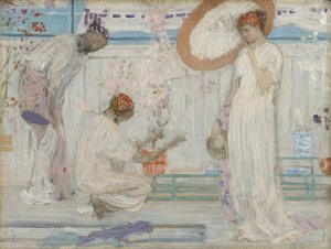 La Symphonie blanche - Trois filles - James Abbott McNeill Whistler